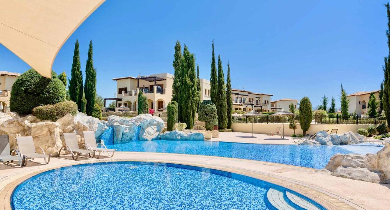 1 Bedroom Apartment Pyrgos With Beautiful Sea And Sunset Views, Aphrodite Hills Resort Kouklia Esterno foto
